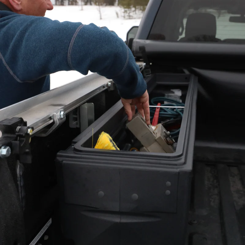 DU-HA Humpstor No Lid With Mounting Bracket for Trucks With Toppers Black Model 70803 - Image 5
