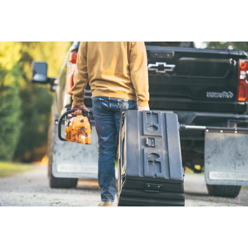 DU-HA Squad Box - Interior/Exterior Portable Storage and Gun Case - Manual Latch W/O Slide Bracket Model 70600 - Image 5