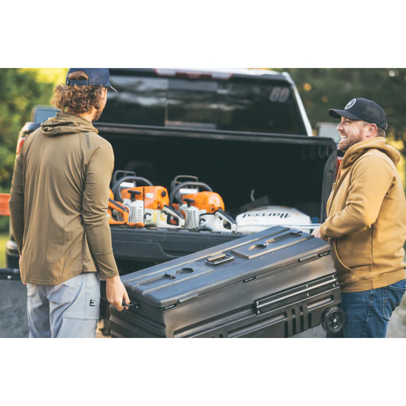 DU-HA Squad Box - Interior/Exterior Portable Storage Extreme Duty Internal Latch W/O Slide Bracket Model 70601 - Image 4