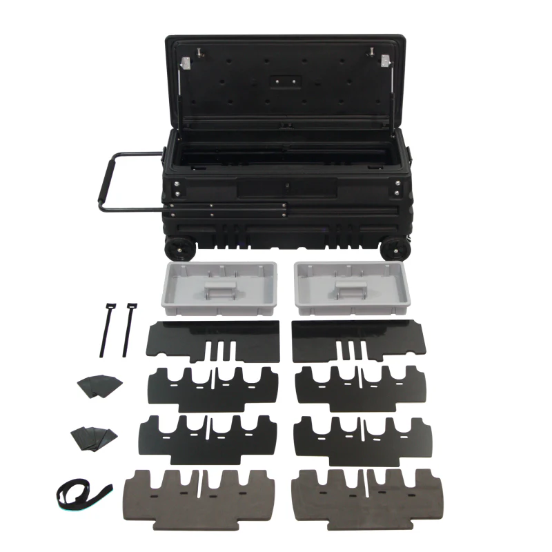 DU-HA Squad Box - Interior/Exterior Portable Storage - Internal Latch W/O Slide Bracket Model 70605 - Image 2