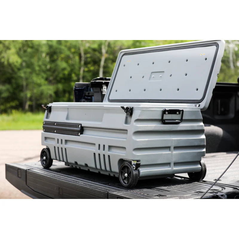 DU-HA Squad Box - Interior/Exterior Portable Storage - Manual Latch W/Slide Bracket Model 70672 - Image 5