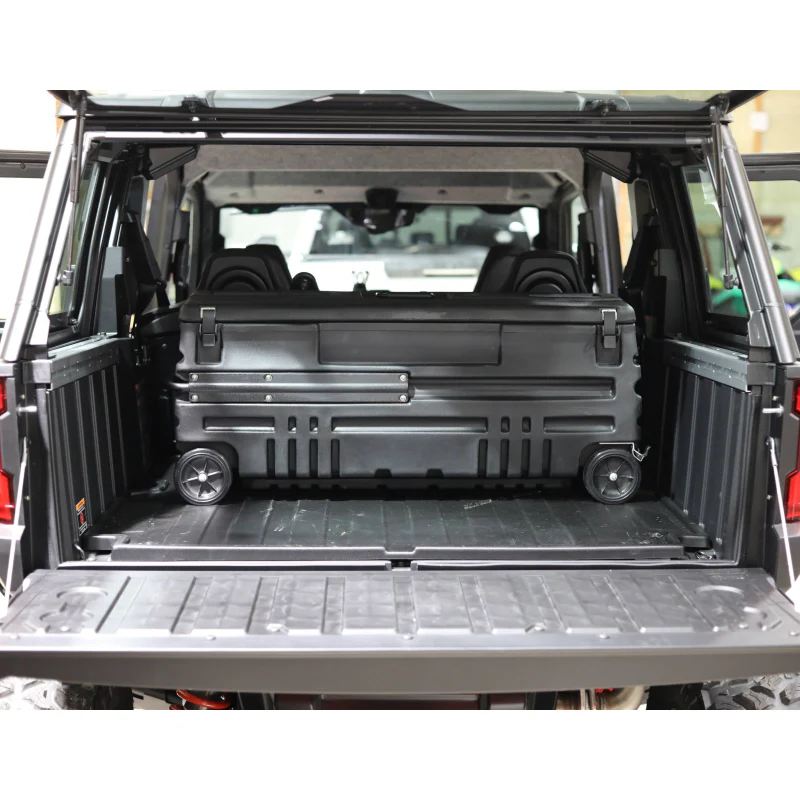 DU-HA Squad Box - Interior/Exterior Portable Storage Standard Duty Manual Latch W/Slide Bracket Model 70670 - Image 4