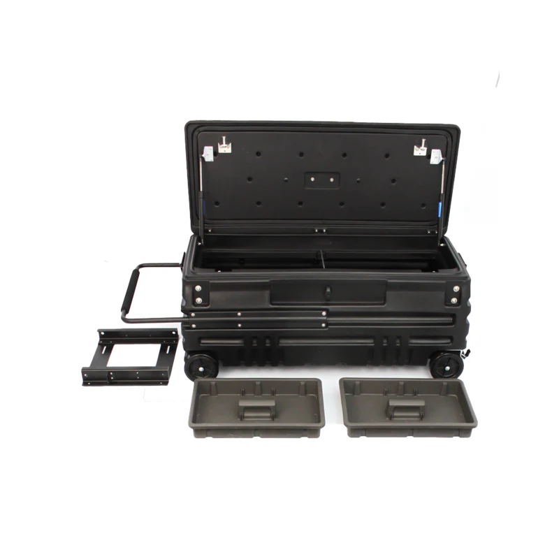 DU-HA Squad Box W/Bracket - Interior / Exterior Portable Storage + Gun Case/Rack Model 70673