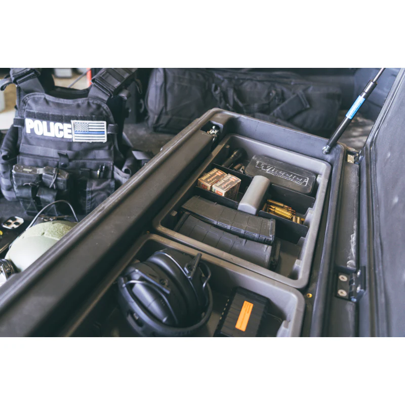 DU-HA Squad Box W/Bracket - Interior / Exterior Portable Storage + Gun Case/Rack Model 70673 - Image 6
