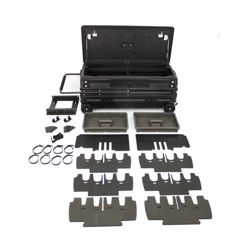 DU-HA Squad Box W/Bracket - Interior / Exterior Portable Storage + Gun Case/Rack Model 70675 - Image 2
