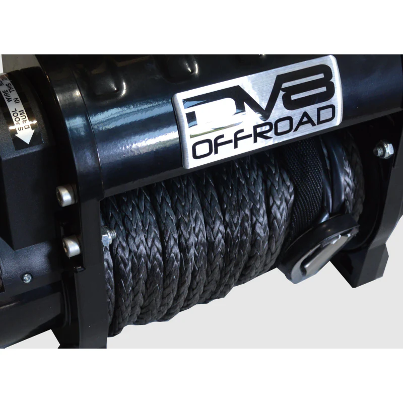 DV8 Offroad 12,000 lbs. Winch With Synthetic Rope Model WB12SR - Image 3
