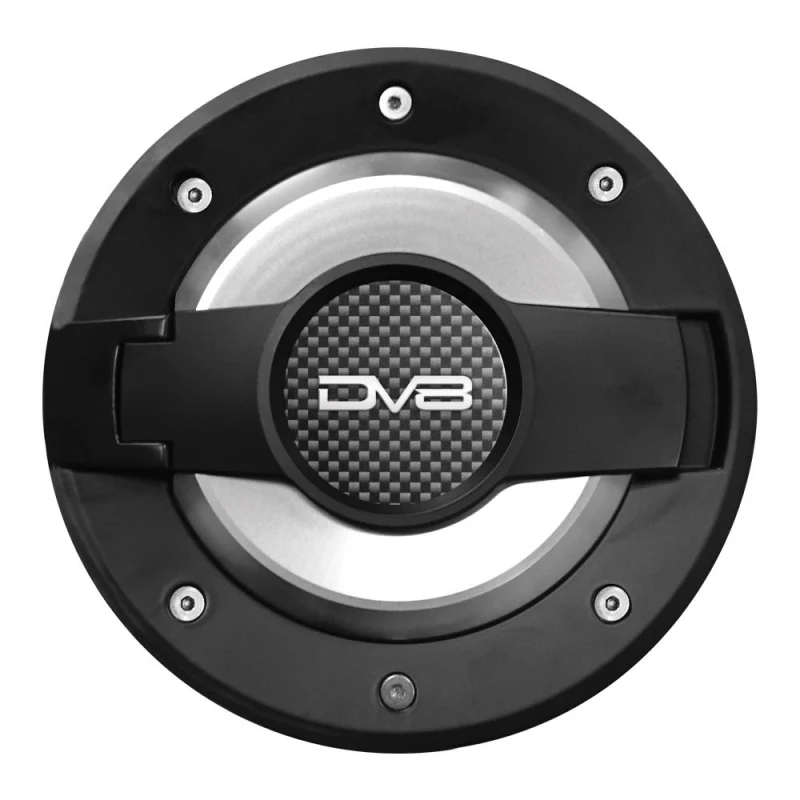 DV8 Offroad 1997-2006 Jeep Wrangler TJ Fuel Door Billet Black Model D-JP-190024-BLK