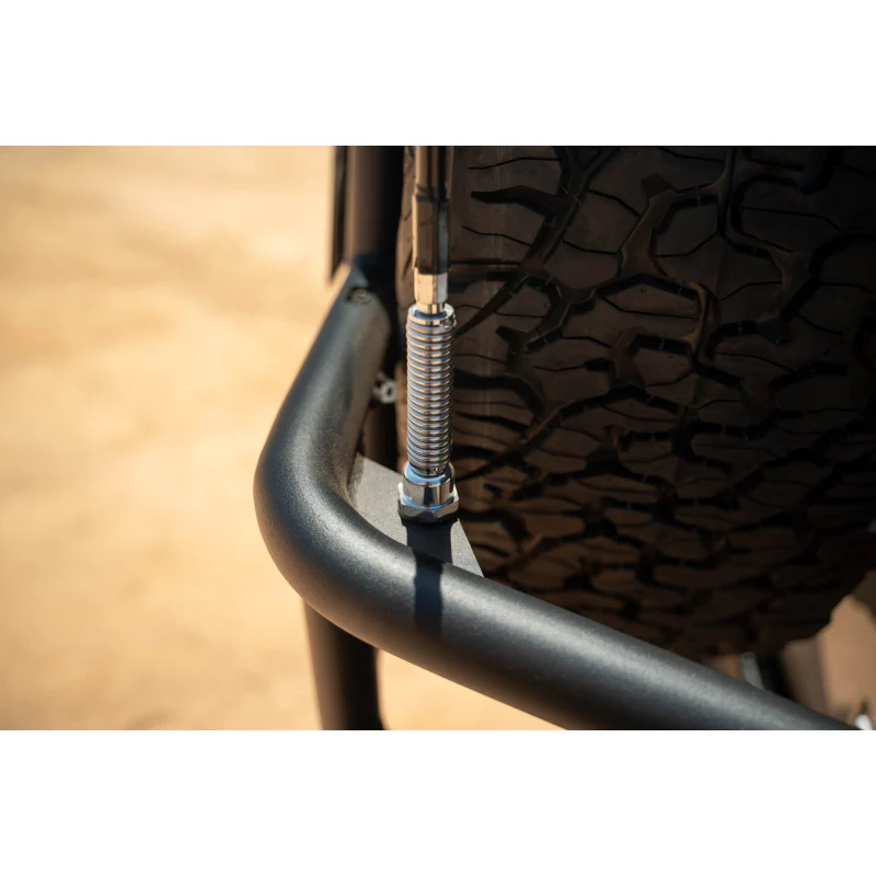 DV8 Offroad 2007-2018 Jeep Wrangler Body Mounted Tire Carrier Model TCJK-14 - Image 14