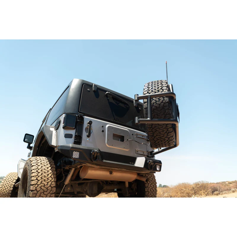 DV8 Offroad 2007-2018 Jeep Wrangler Body Mounted Tire Carrier Model TCJK-14 - Image 8