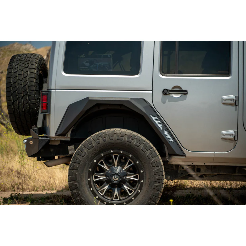 DV8 Offroad 2007-2018 Jeep Wrangler Front and Rear Fender Flares Model FDJK-09 - Image 7