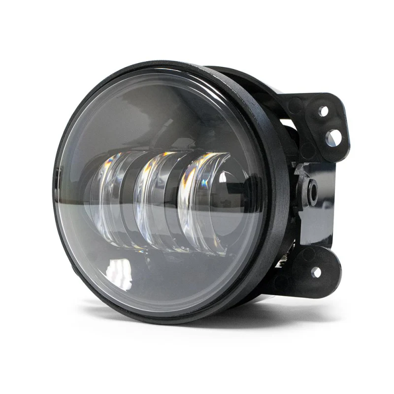DV8 Offroad 2007-2018 Jeep Wrangler JK JKU 4-inch Round Fog Lights Model R4FL16W3W - Image 5
