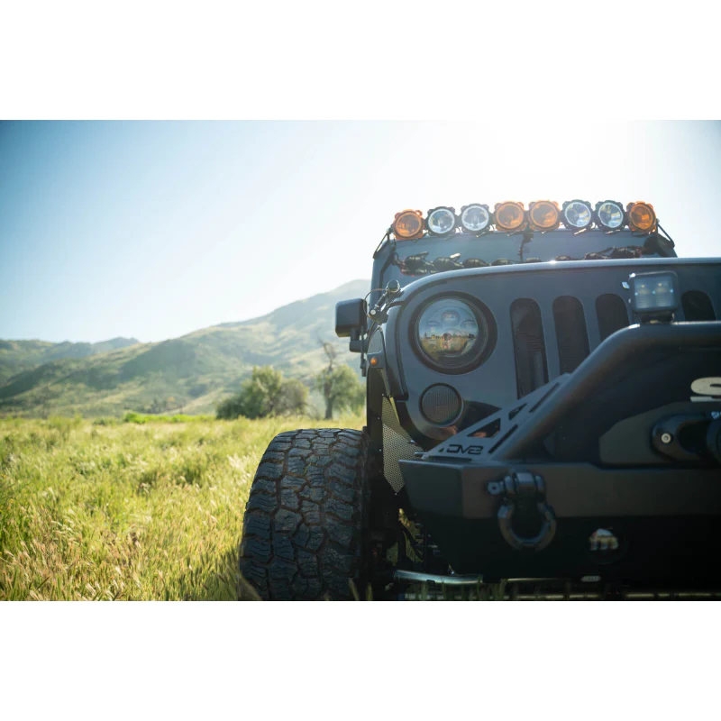 DV8 Offroad 2007-2018 Jeep Wrangler JK JKU Fender Flare Deletes Model FDJK-08 - Image 2