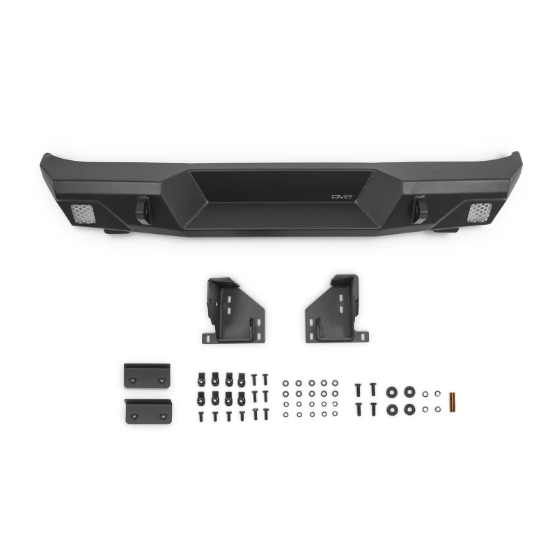 DV8 Offroad 2007-2018 Jeep Wrangler JK JKU Fs-7 Series Rear Bumper Model RBJK-12 - Image 5