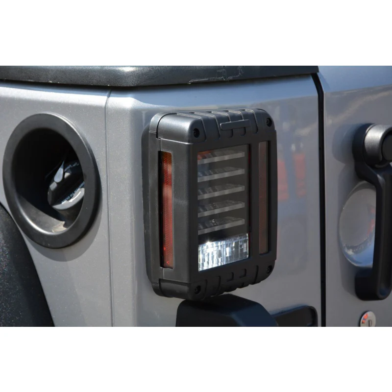 DV8 Offroad 2007-2018 Jeep Wrangler JK JKU Led Tail Lights Model TLJK-02 - Image 6