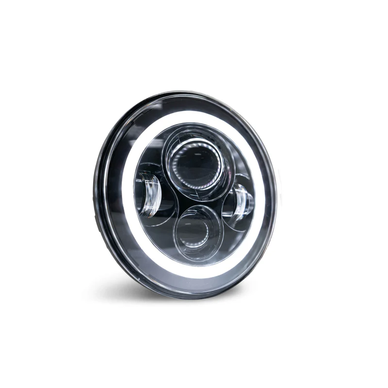 DV8 Offroad 2007-2018 Jeep Wrangler JK JKU Projector Led Headlights Model HL7JK-02 - Image 9