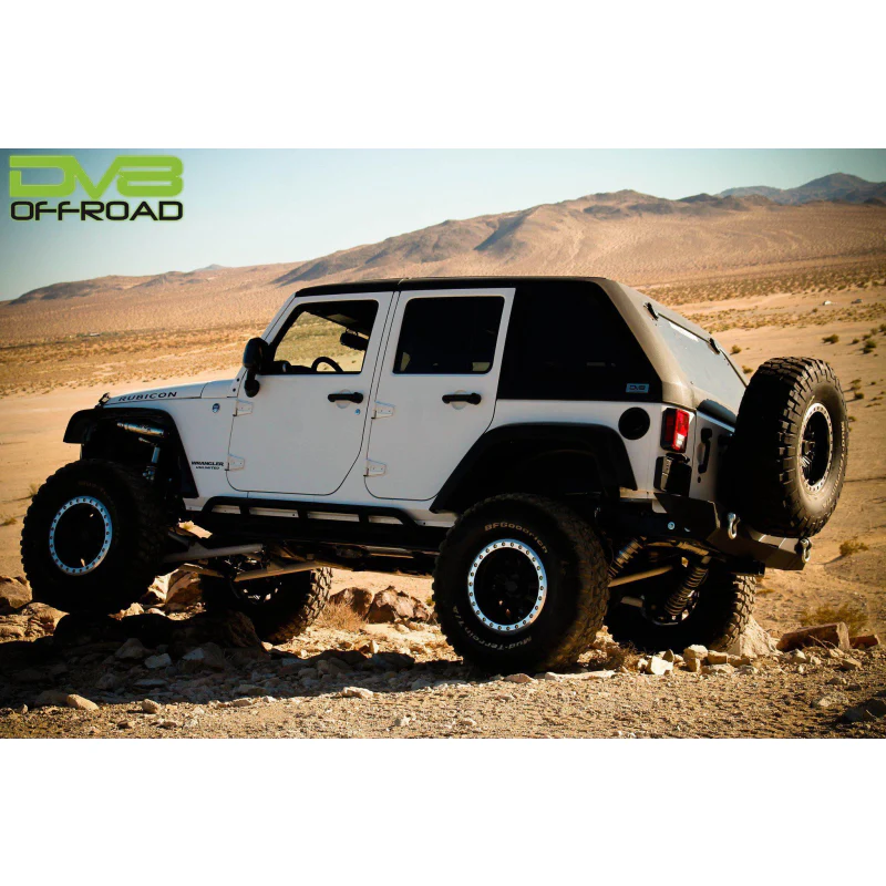 DV8 Offroad 2007-2018 Jeep Wrangler JKU 4-Door Fastback Hard Top Model HT07FB42 - Image 5