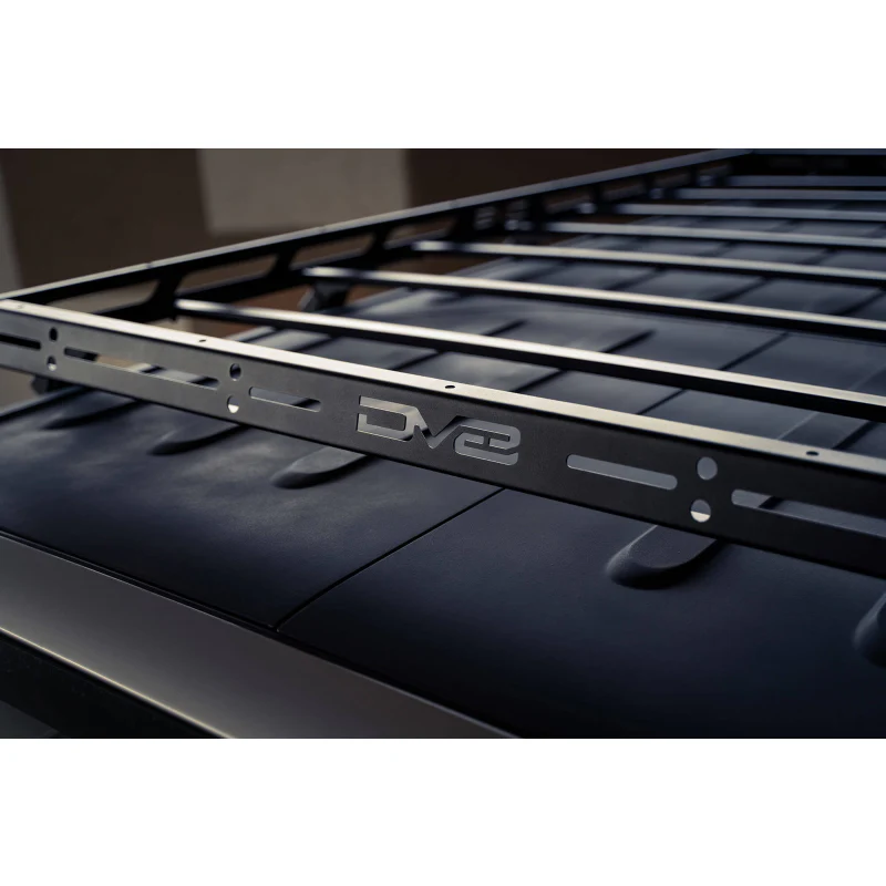 DV8 Offroad 2007-2018 Jeep Wrangler JKU 4-Door Full-Length Roof Rack Model RRJK-03