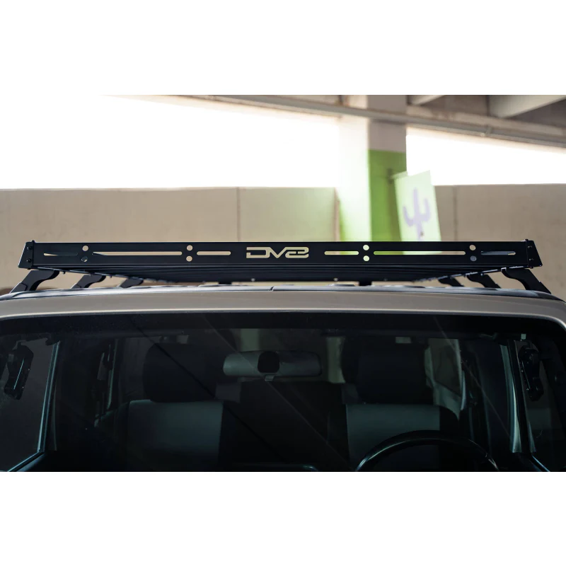 DV8 Offroad 2007-2018 Jeep Wrangler JKU 4-Door Full-Length Roof Rack Model RRJK-03 - Image 2