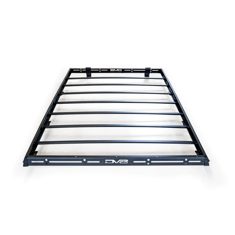 DV8 Offroad 2007-2018 Jeep Wrangler JKU 4-Door Full-Length Roof Rack Model RRJK-03 - Image 3