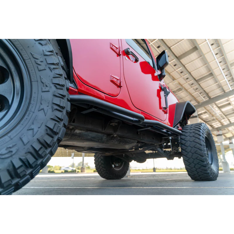 DV8 Offroad 4-Door OE Plus Running Boards Model SRJK-08 - Image 2