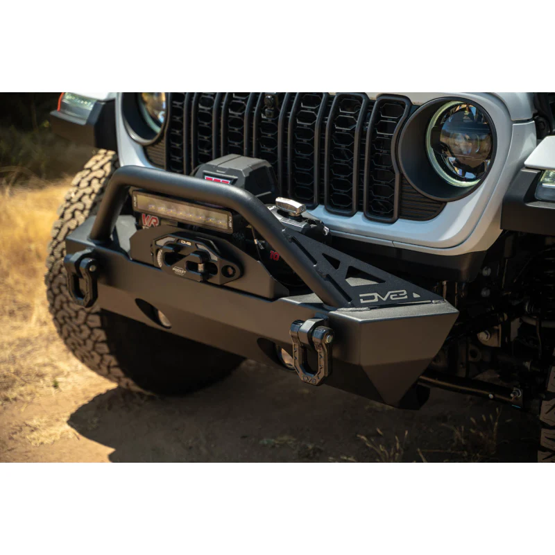 DV8 Offroad 2007-2025 Jeep Gladiator JT Wrangler JK JKU JL JLU Fs-15 Series Front Bumper Model FBJL-05 - Image 10