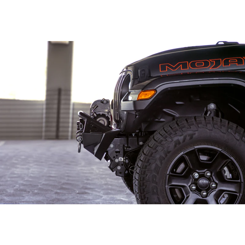 DV8 Offroad 2007-2025 Jeep GladiatorJT Wrangler JK JKU JL JLU Fs-1 Series Stubby Front Bumper Model FBJL-11 - Image 14