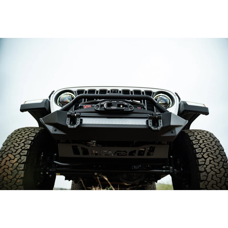 DV8 Offroad 2007-2025 Jeep GladiatorJT Wrangler JK JKU JL JLU Fs-1 Series Stubby Front Bumper Model FBJL-11 - Image 2