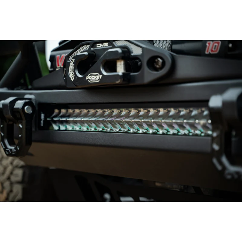 DV8 Offroad 2007-2025 Jeep GladiatorJT Wrangler JK JKU JL JLU Fs-1 Series Stubby Front Bumper Model FBJL-11 - Image 8