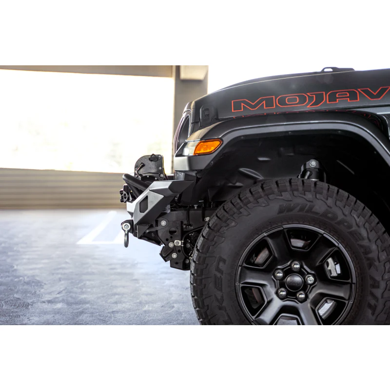 DV8 Offroad 2007-2025 Jeep GladiatorJT Wrangler JK JKU JL JLU Mto Series Front Bumper Model FBJL-12 - Image 14