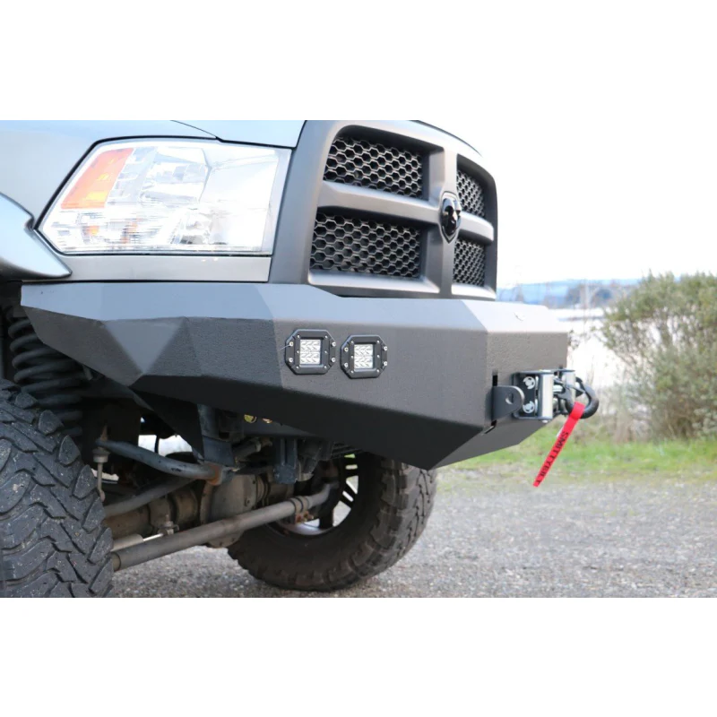 DV8 Offroad 2010-2018 Ram 2500 3500 Steel Front Bumper Model FBDR2-02 - Image 10