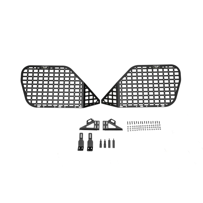 DV8 Offroad 2010-2024 Toyota 4Runner Rear Window Molle Panels Model MPT3-01 - Image 5