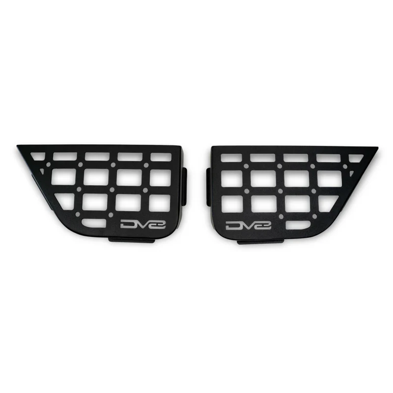 DV8 Offroad 2011-2018 Jeep Wrangler JK 2-Door Slim Front Door ONLY Molle Pockets Model MPJK-07 - Image 2