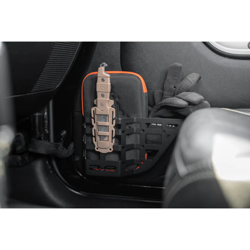 DV8 Offroad 2011-2018 Jeep Wrangler JL Front Door ONLY Pocket Molle Panels Model MPJK-05 - Image 6