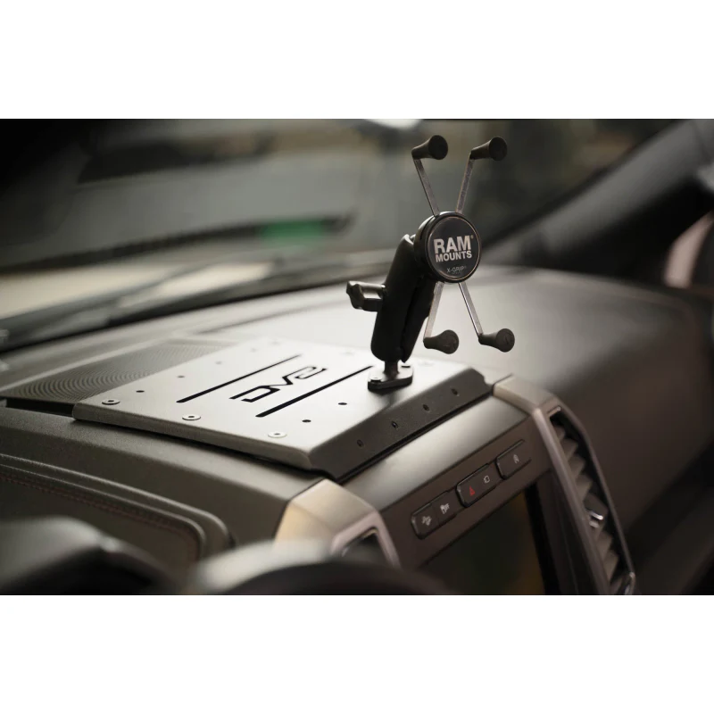DV8 Offroad 2015-2020 F-150 , 2017-2021 F-250/350 Digital Device Dash Mount Model DMFF-01