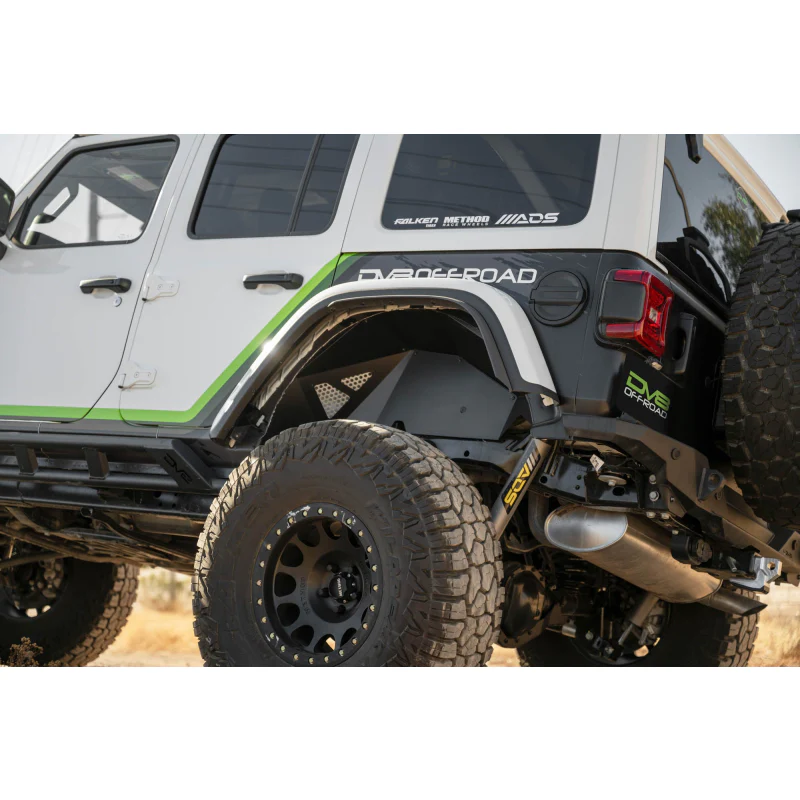 DV8 Offroad 2018-2024 Jeep Wrangler JL JLU Rear Inner Fenders Model INFEND-06RB - Image 14