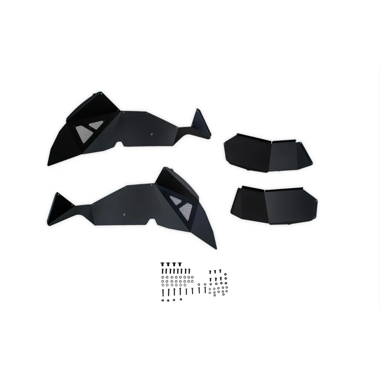 DV8 Offroad 2018-2024 Jeep Wrangler JL JLU Rear Inner Fenders Model INFEND-06RB - Image 2