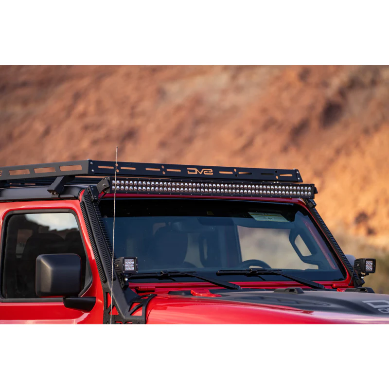 DV8 Offroad 2018-2025 Jeep Gladiator JT ,Wrangler JL 2-Doors Roof Rack Model RRJL-02 - Image 15