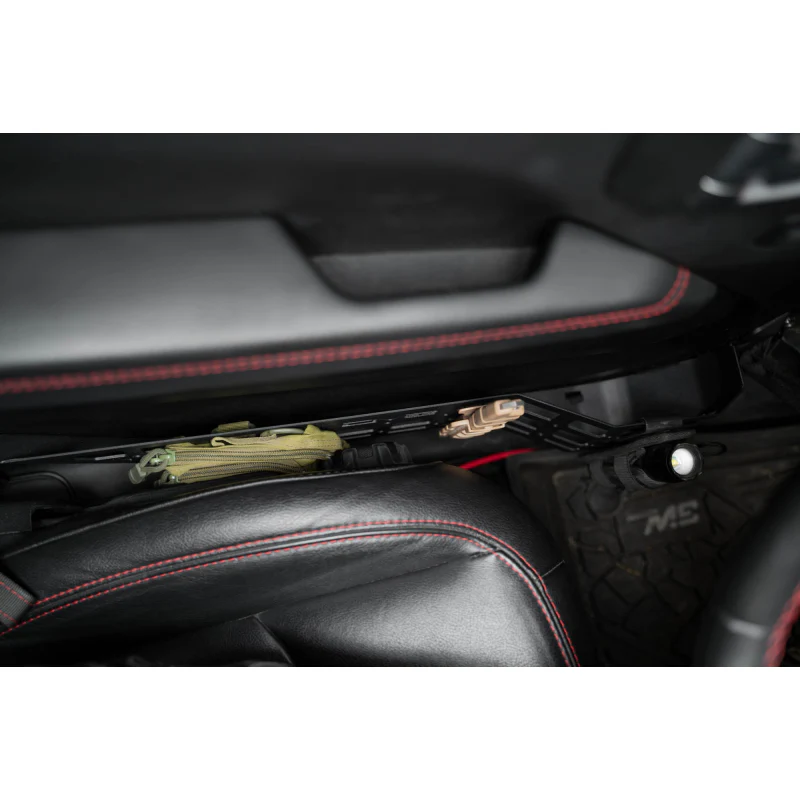 DV8 Offroad 2018-2025 Jeep Gladiator JT Wrangler JL JLU Front Door Pocket Molle Panels Model MPJL-05