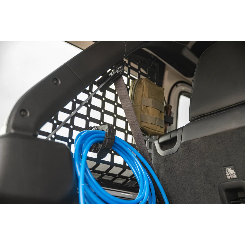 DV8 Offroad 2018-2025 Jeep Wrangler 4-Door Rear Window Pocketed Molle Panels Model MPJL-02 - Image 12