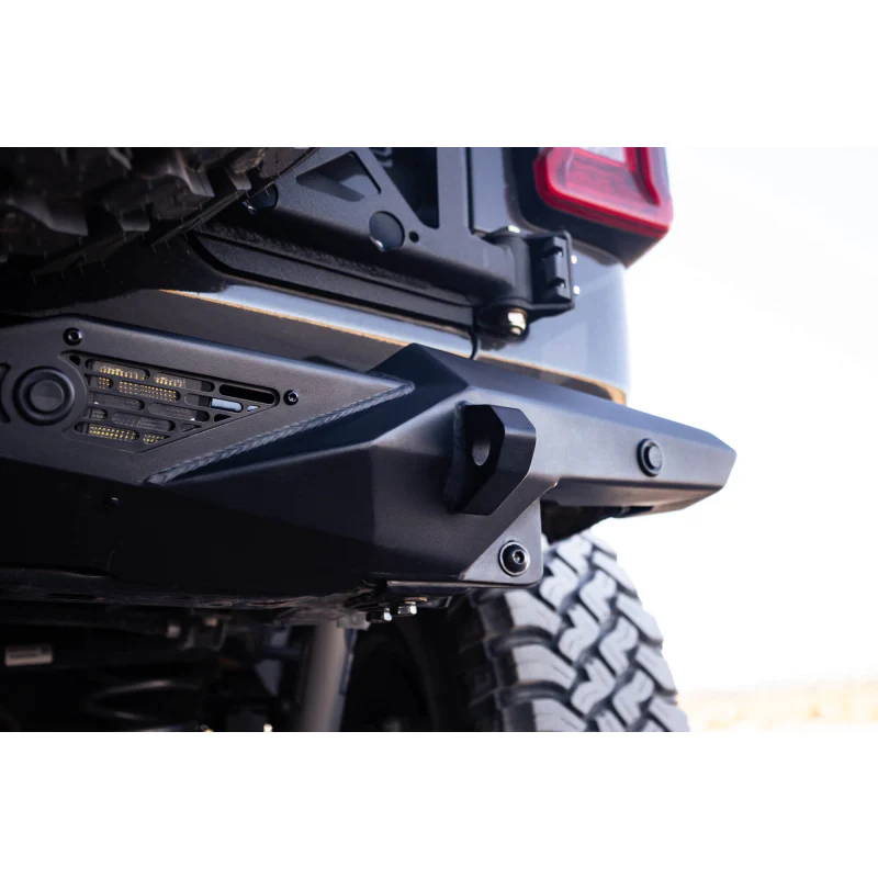 DV8 Offroad 2018-2025 Jeep Wrangler JL JLU DV8 Offroad Spec Series Rear Bumper Model RBJL-09 - Image 5