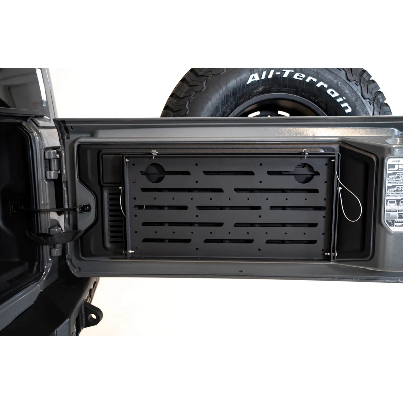 DV8 Offroad 2018-2025 Jeep Wrangler JL JLU Folding Trail Table Model TTJL-01 - Image 4