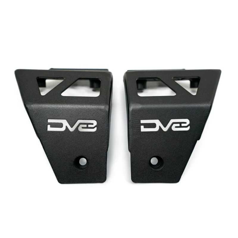DV8 Offroad 2018-2025 Jeep Wrangler JL JLU Gladiator JT A-Pillar Dual Pod Light Mounts Model LBJL-04 - Image 4