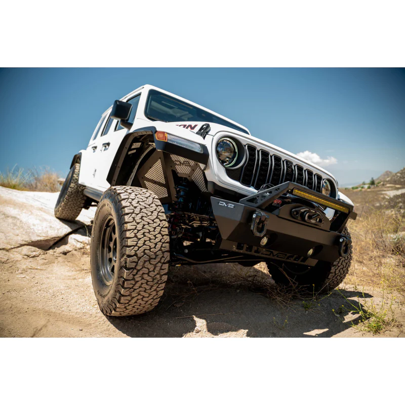 DV8 Offroad 2018-2025 Jeep Wrangler JL JLU Gladiator JT Front Inner Fenders Model INFEND-06FB - Image 16
