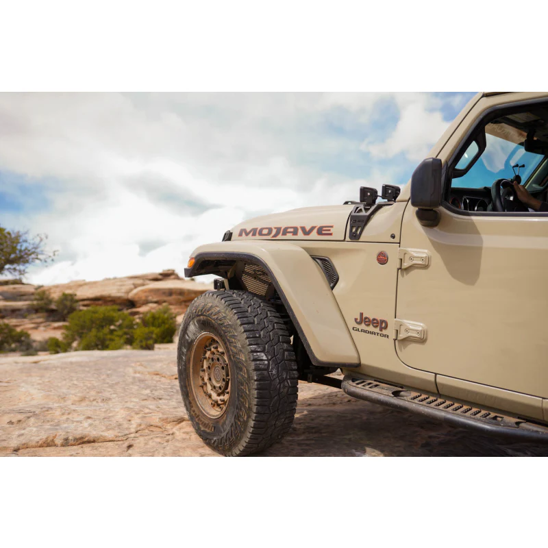 DV8 Offroad 2018-2025 Jeep Wrangler JL JLU Gladiator JT Front Inner Fenders Model INFEND-06FB - Image 24