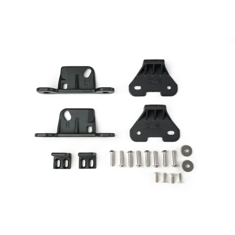 DV8 Offroad 2018-2025 Jeep Wrangler JL JLU Gladiator JT OEM Style Hard Top Brackets Model HTJL-BR - Image 4