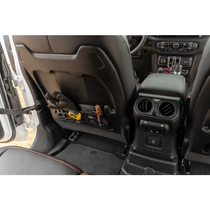 DV8 Offroad 2018-2025 Jeep Wrangler JL JLU Gladiator JT Seat Back Molle Pockets Model MPJL-09 - Image 8