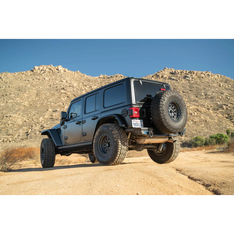 DV8 Offroad 2018-2025 Jeep Wrangler JL, JLU Mto Series Bumper Spare Tire Swing Gate Model TCJL-13 - Image 10