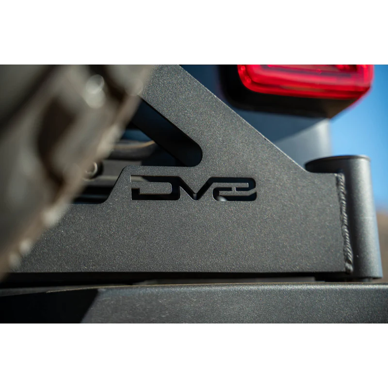 DV8 Offroad 2018-2025 Jeep Wrangler JL, JLU Mto Series Bumper Spare Tire Swing Gate Model TCJL-13 - Image 7