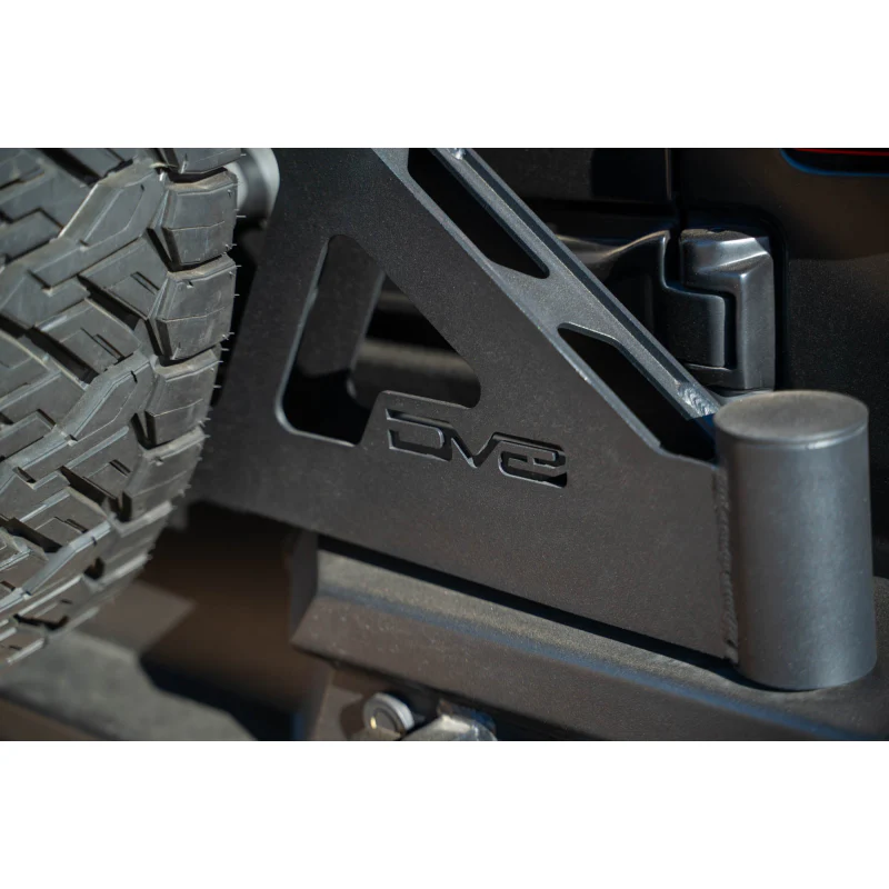 DV8 Offroad 2018-2025 Jeep Wrangler JL JLU Mto Series Rear Bumper W/ Optional Tire Carrier Model RBJL-13 - Image 21