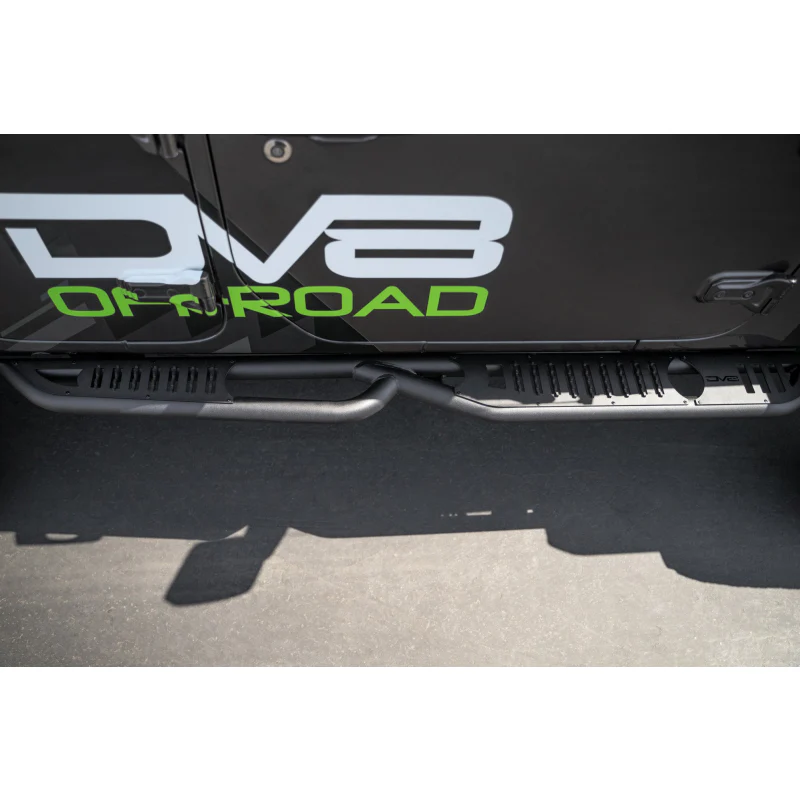 DV8 Offroad 4-Door OE Plus Running Boards Model SRJL-08 - Image 8